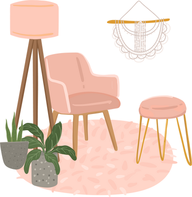 home decor illustration